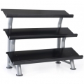 Stadium 3-Tiered Dura-Bell Rack (3T-FLT)